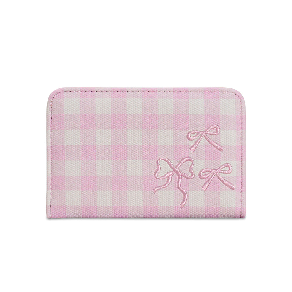 Plaid Bow Wallet - DippedShop Wholesale - #3827