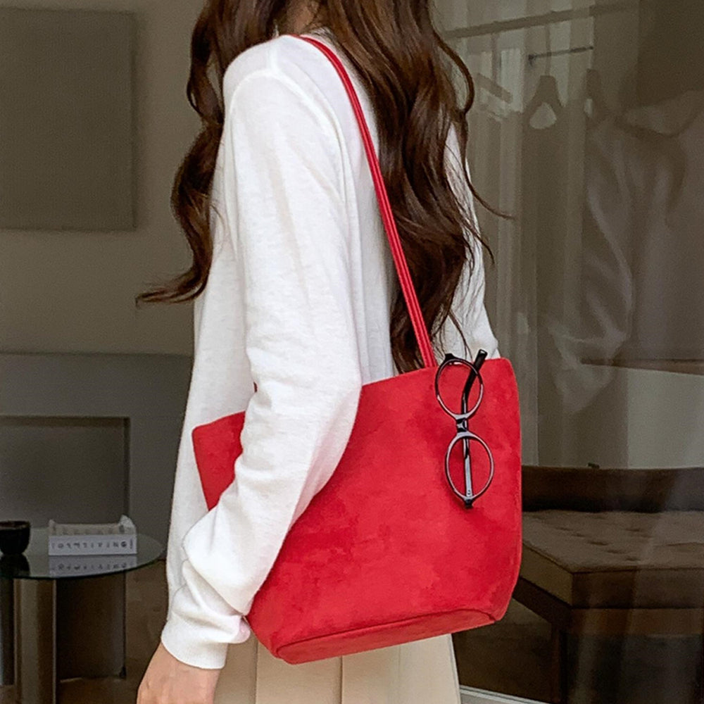 Minimalist Matte Casual Bucket Tote Bag 6W10BBG2474