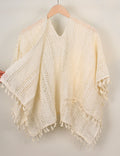 Boho Ccrochet Hollow Out Tassel Shawl Wrap 6W6NSC50