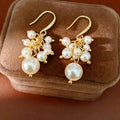 Pearl Cluster Grape Dangle Earrings 6W6JER783