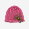 Dopamine Hand Crocheted Floral Knit Hat 6W6HAT630