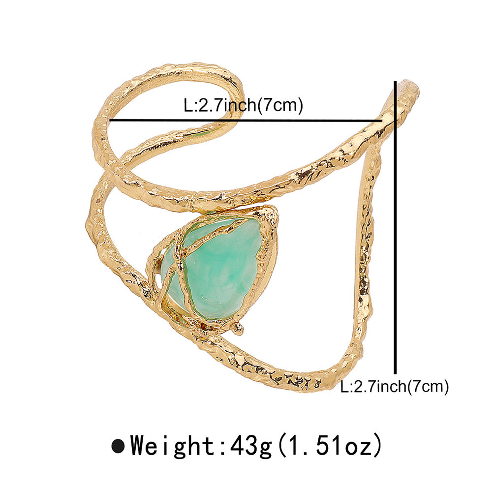 Geometric Teardrop Dangle Earrings - DippedShop Wholesale - #2211