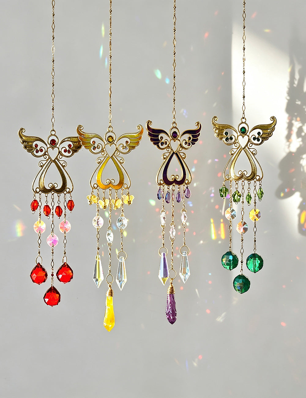Angel Wings Crystal Window Hanging Sun Catcher 6H7HLS199