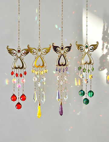 Angel Wings Crystal Window Hanging Sun Catcher 6H7HLS199