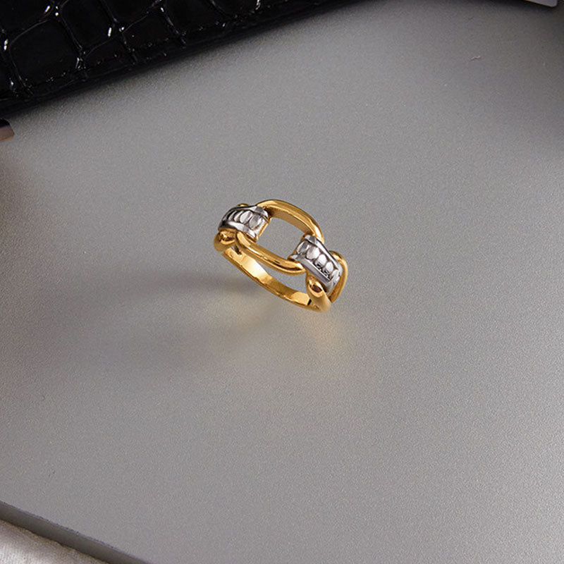 Color Block Statement Ring - DippedShop Wholesale - #0867
