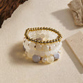 Boho Style Irregular Beaded Chain Bracelets 6W6JBR635