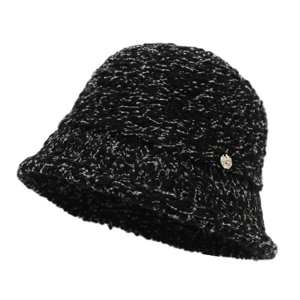 Chunky Knit Solid Color Bucket Hat 6W6HAT803