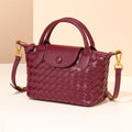Trendy Handmade Woven Dumpling Crossbody Bag 6W10BBG2422