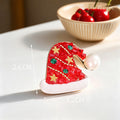 Cute Christmas Hat Bell Series Brooch Pins 6W6JPB60