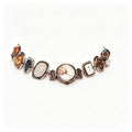 Stone Beaded Watch Necklace - DippedShop Wholesale - #3619