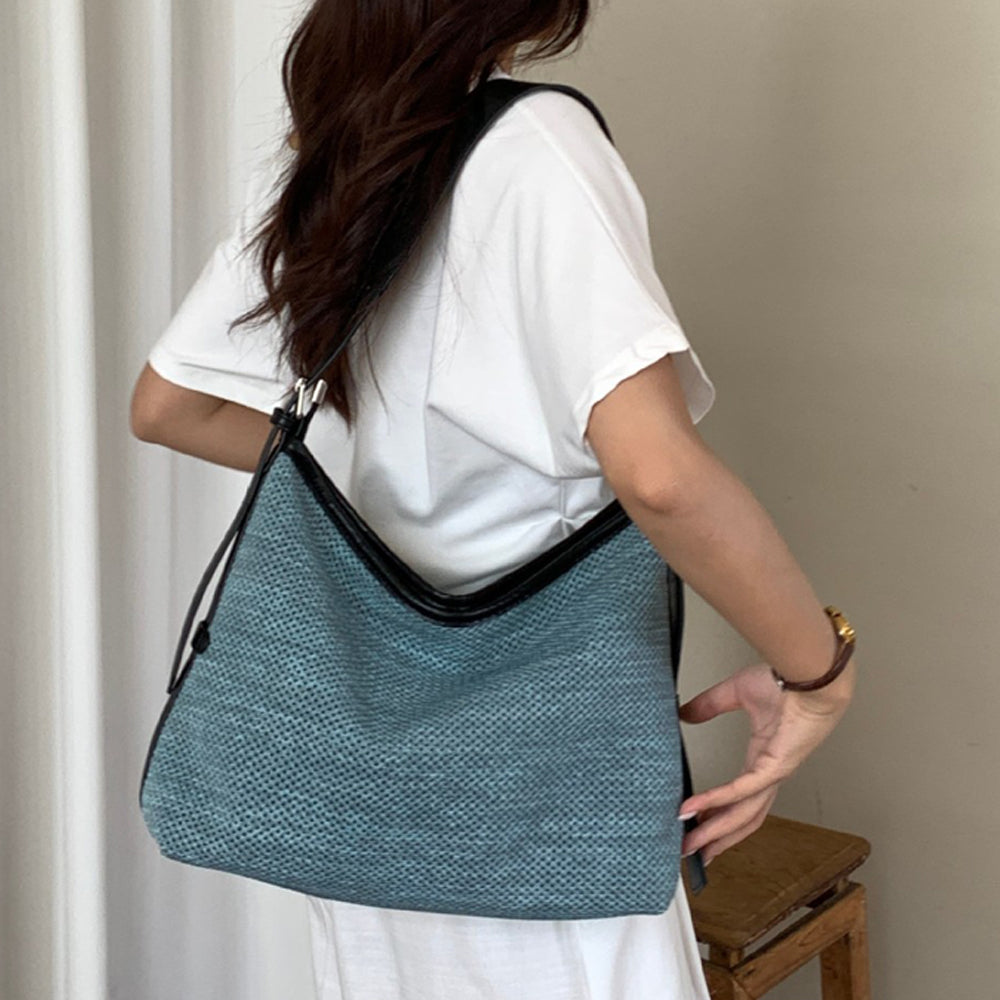 Handmade Woven Versatile Tote Crossbody Bag 6W10BBG2503