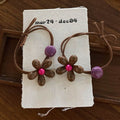 Stylish 3D Flower Knot Fairy Hair Tie MK2BLW6W6HHT21