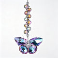 Sparkly Crystal Butterfly Bead Hanging Sunatcher 6H7HLS189
