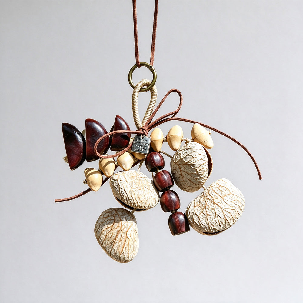 Nut Shell Bag Charm - DippedShop Wholesale - #7299