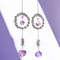 Cute Puppy Pendant Irregular Crystal Hanging Suncatchers MK2CZAS6H7HLS57