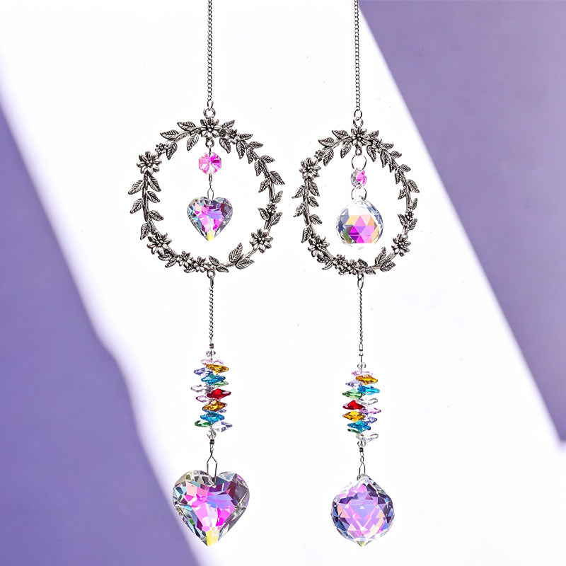 Cute Puppy Pendant Irregular Crystal Hanging Suncatchers MK2CZAS6H7HLS57