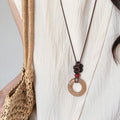 Irregular Resin Pendant Necklace - DippedShop Wholesale - #0339