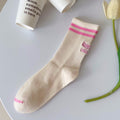 Striped Rib Socks - DippedShop Wholesale - #9011