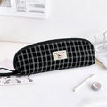 Cute Plaid Puppy Pattern Portable Pencil Case 6S10BOB1063