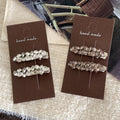 Rhinestone Hair Clips - DippedShop Wholesale - #2275