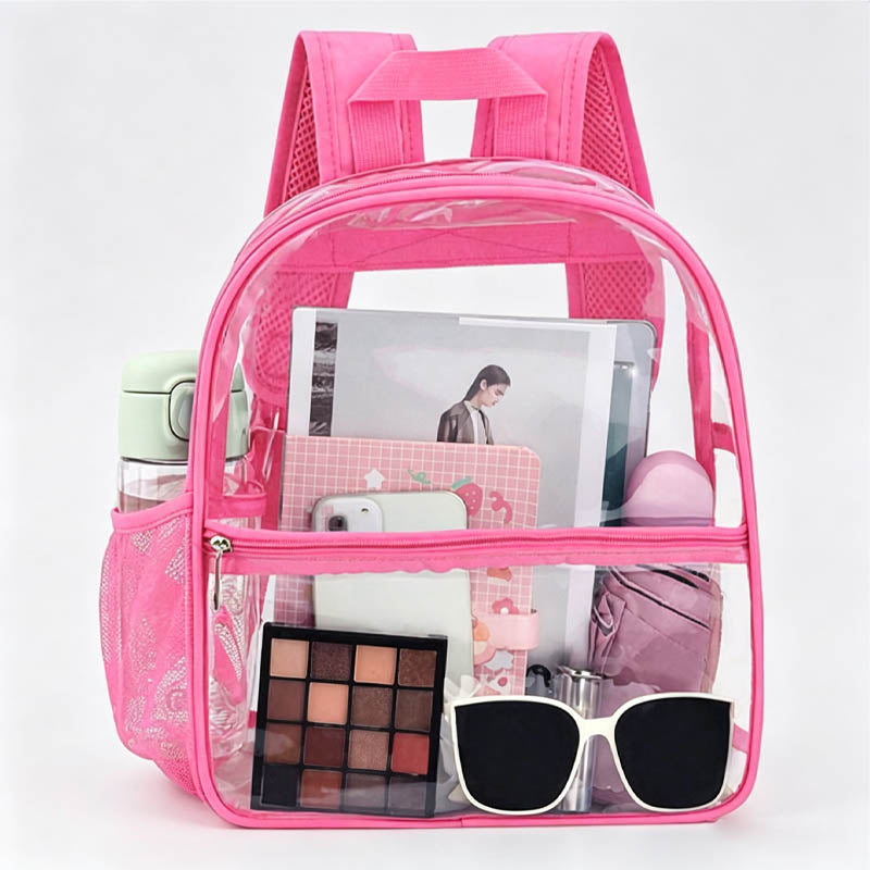 Minimalist Transparents PVC Large Capacity Backpack 6S10BBG1475