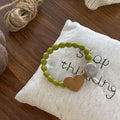 Danity Bead Love Heart Elastic Hair Tie MK2BLW6W6HHT22