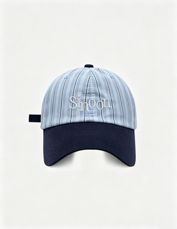 Trendy Striped Letters Embroideried Breath Baseball Caps MK2COW6W6HAT206