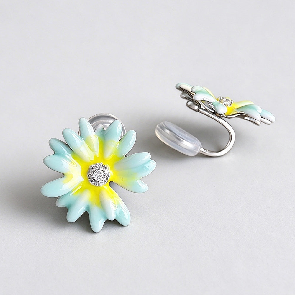 Daisy Stud Earrings - DippedShop Wholesale - #0499
