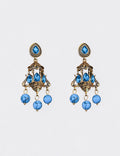 Vintage Baroque Chandelier Cage Dangle Earrings 6W6JER835