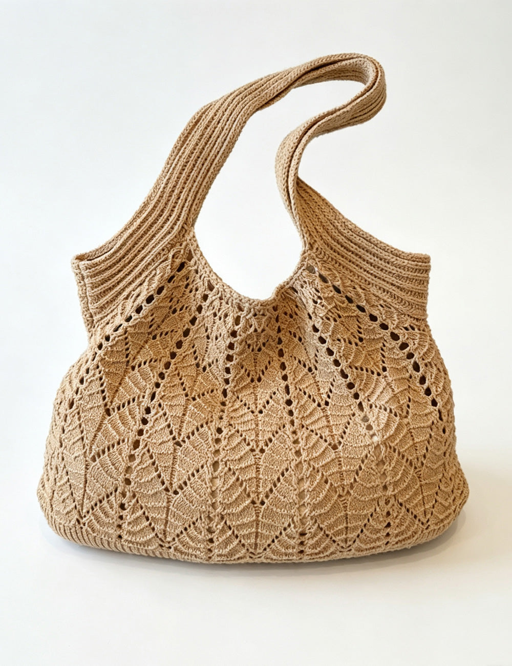 Hollow Knit Shoulder Bags - DippedShop Wholesale - #0899