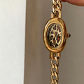 Oval Dial Bracelet Watch - DippedShop Wholesale - #7635