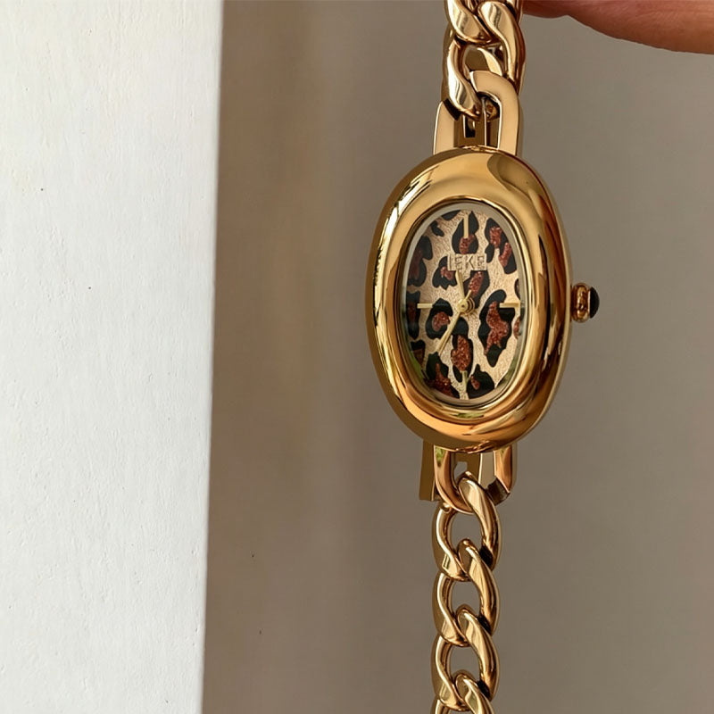 Oval Dial Bracelet Watch - DippedShop Wholesale - #7635