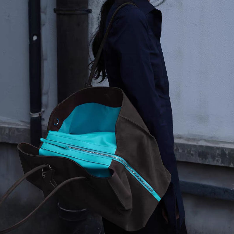 Simple Large Capacity Tote Shoulder Bag 6W10BBG1980