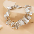 Floral Petal Choker Necklace - DippedShop Wholesale - #3795