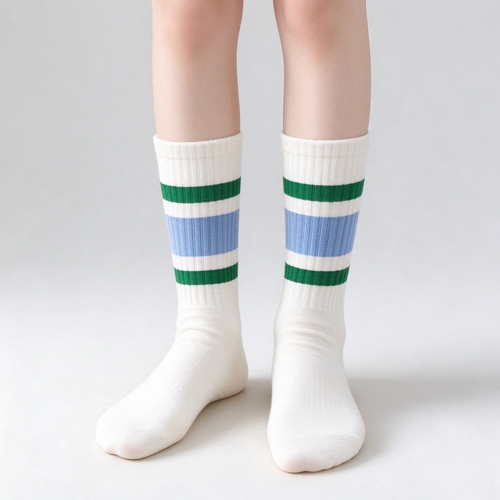 Striped Non-Slip Socks - DippedShop Wholesale - #4915