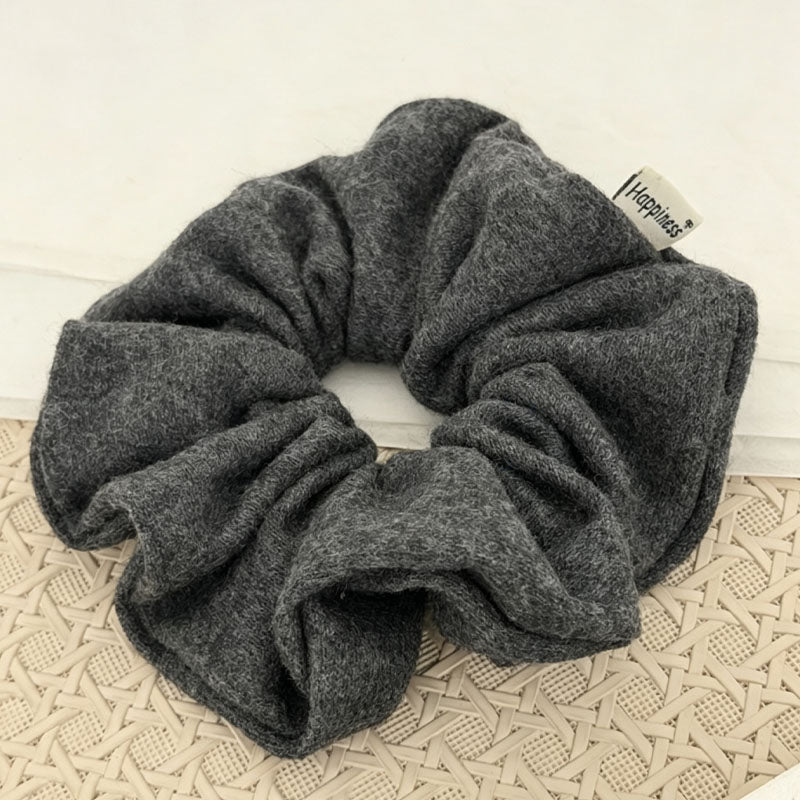 Minimalist Solid Color Knit Elastic Hair 6W6HSR349