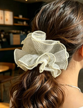Double Layer Organza Oversize Hair Scrunchie MK2BW6W6HSR07