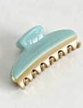 Classic Color Block Acetate Hair Claws 6W6HCP1226