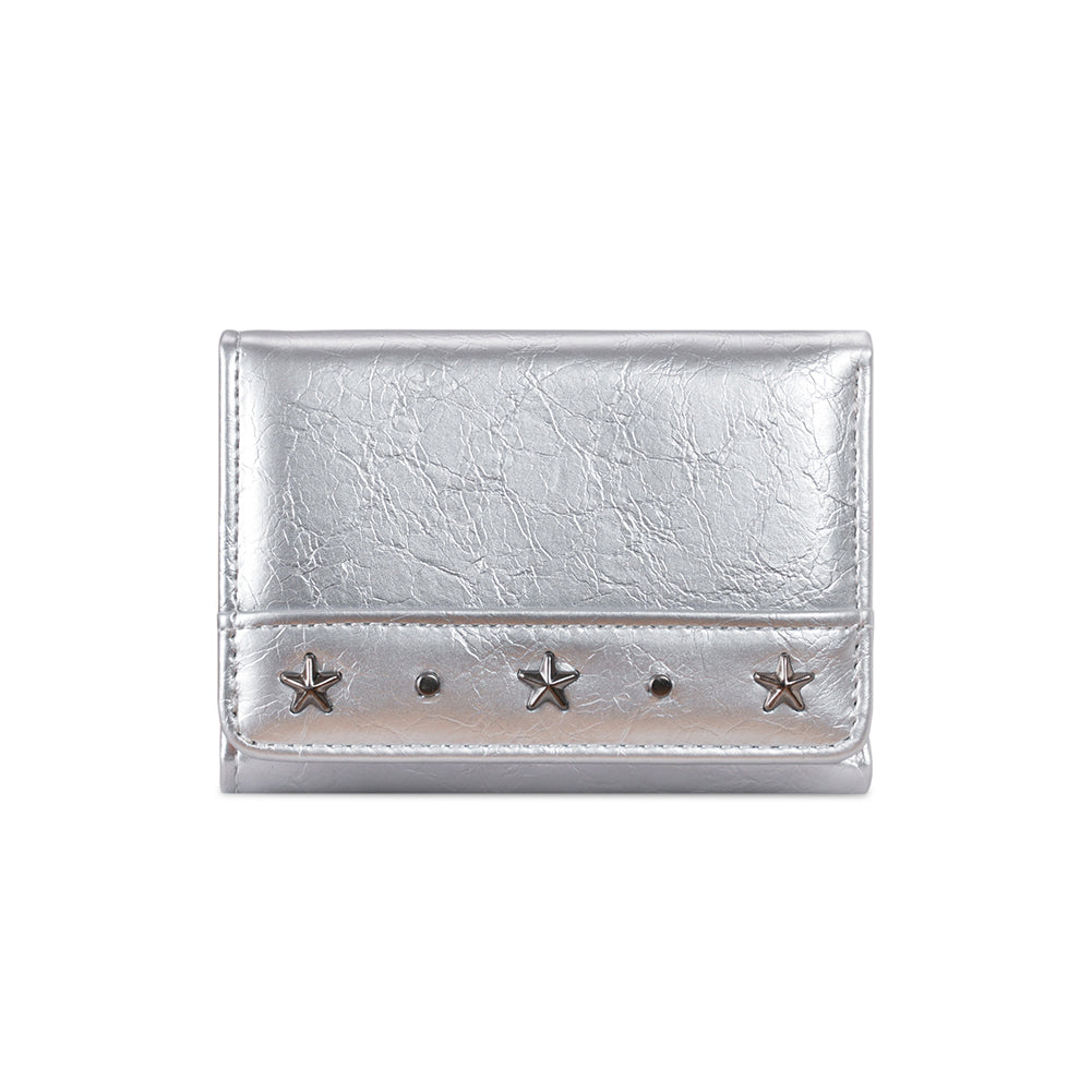 Star Studded Trifold Wallet - DippedShop Wholesale - #3923