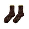 Floral Ruffled Crew Socks - DippedShop Wholesale - #4019
