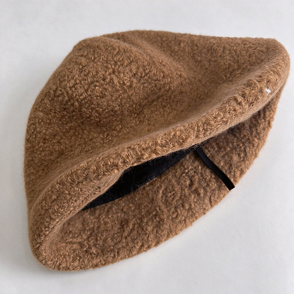 Teddy Velvet Bucket Hat - DippedShop Wholesale - #7651