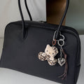 Cute Leopard Hello Kitty Keychain Bag Charm 6W10BBC413
