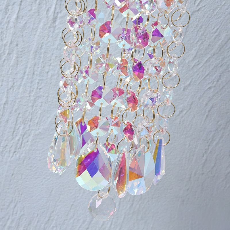 Colorful Crystal Ball Handmade Wind Chime Suncatcher MK2CZAS6H7HLS60