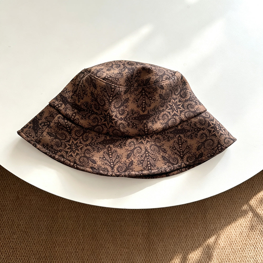 Boho Style Geometric Pattern Print Bucket Hat 6W6HAT794