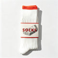 Color Block Cotton Crew Socks - DippedShop Wholesale - #0067