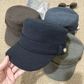 Retro Plaid Color Block Outdoor Baseall Cap 6W6HAT798