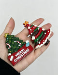 Cute 3D Resin Christmas Tree Fridge Magnet 6H7HBW564
