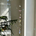 Butterfly Crystal Wind Chime Suncatcher - DippedShop Wholesale - #6547