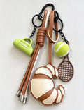 Croissant Tennis Bag Charm - DippedShop Wholesale - #6995