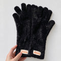 Fuzzy Plush Touchscreen Gloves - DippedShop Wholesale - #8515